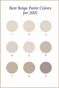 beige sample trends for 2021