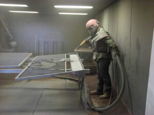 Sandblasting