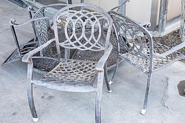 powder-coated-patio-furniture-before-black-prescott-prescott-valley