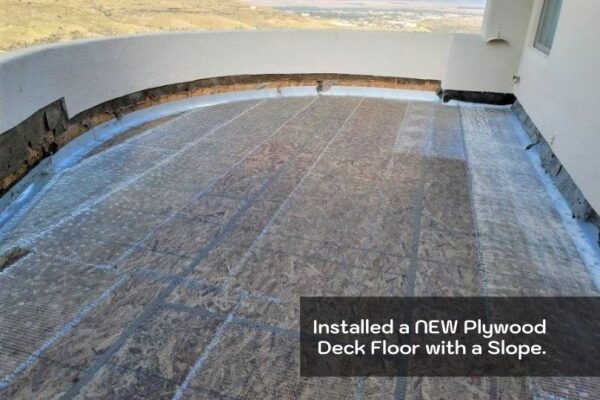 Install Deck System Coating