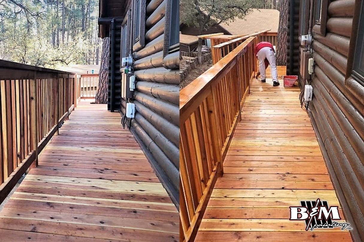 more than stain color wood protection