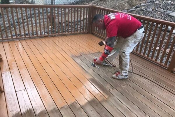 solid color deck stain