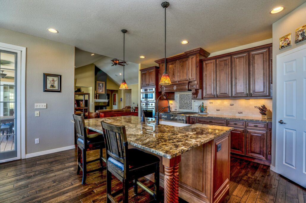 Staining Kitchen Cabinets